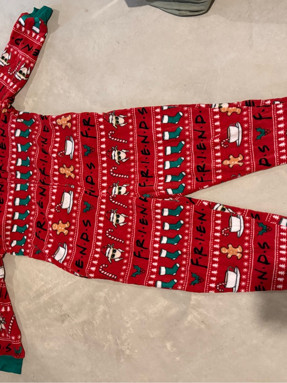 Friends holiday onesie pajamas